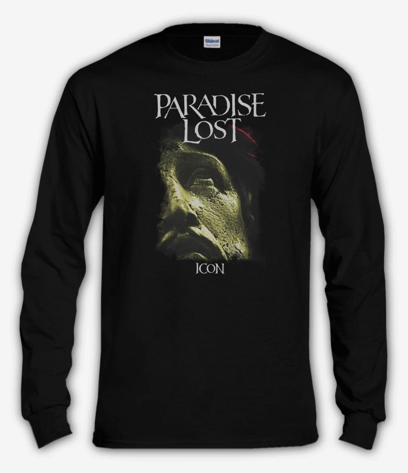 Polera manga larga Negro de Paradise Lost Icon