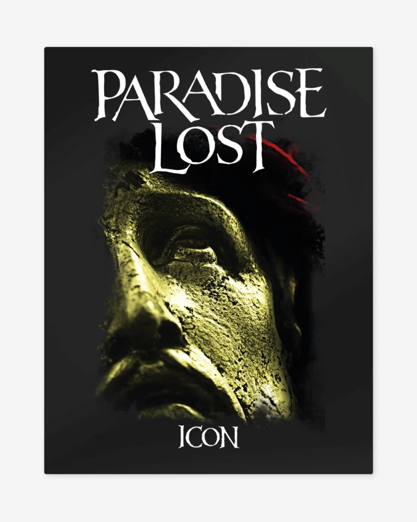 Print metalico Negro de Paradise Lost Icon