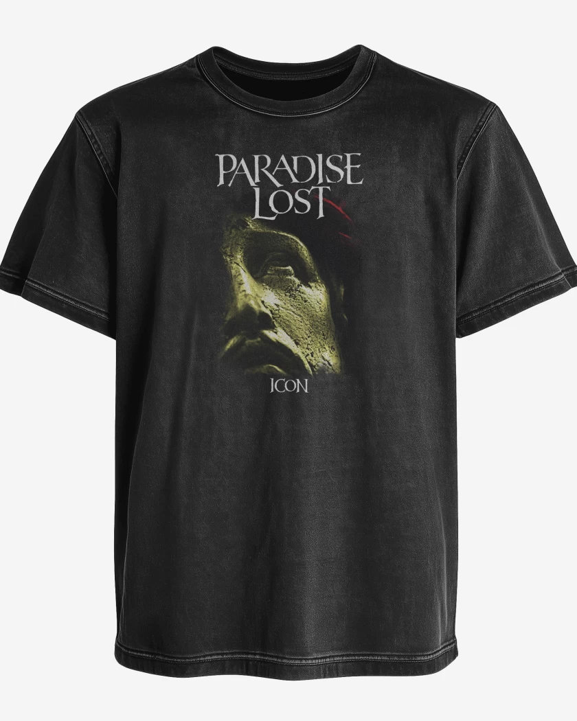 Polera desgastada Negro de Paradise Lost Icon