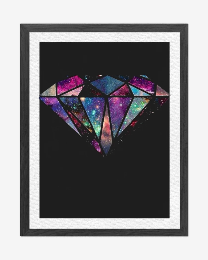 Cuadro decorativo Negro de Ruby