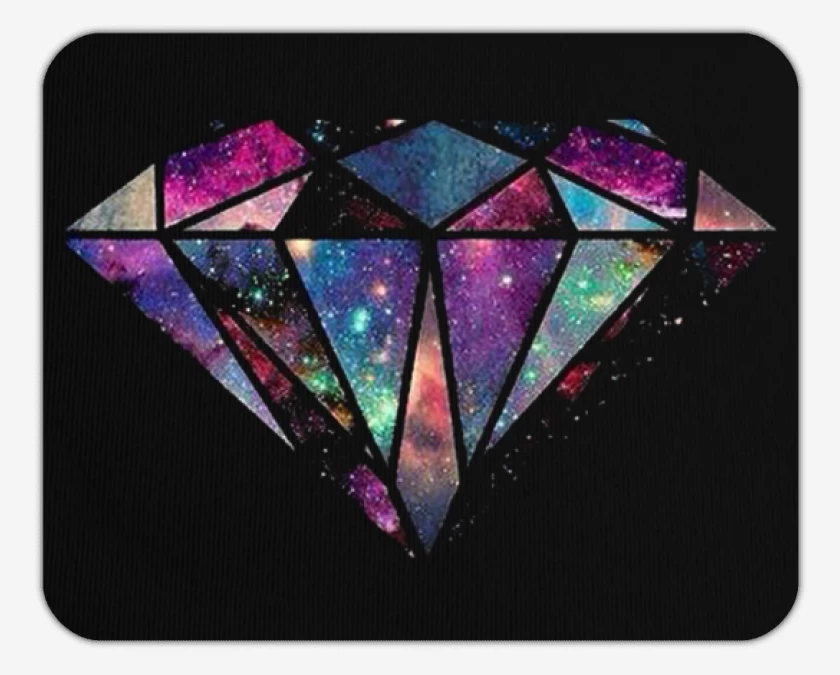 Mousepad Negro de Ruby