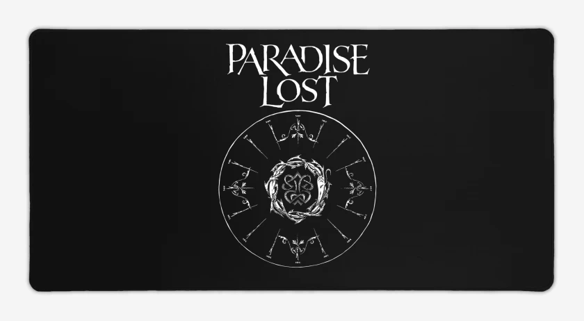 Mouse pad Gamer Negro de Paradise Lost Paradise
