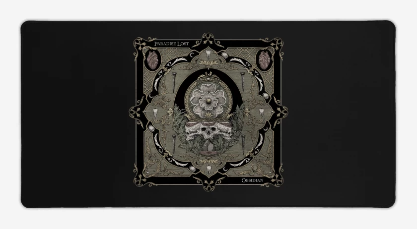 Mouse pad Gamer Negro de Paradise Lost Obsidian