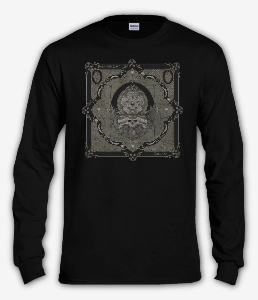 Polera manga larga Negro de Paradise Lost Obsidian
