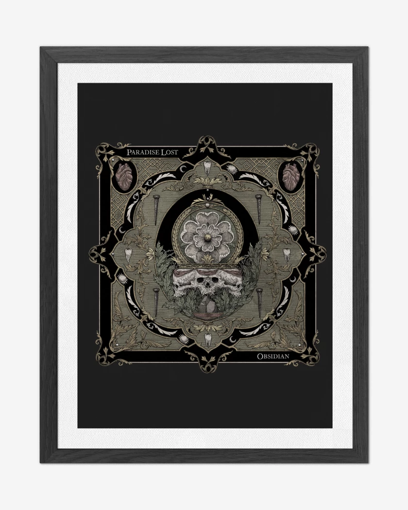 Cuadro decorativo Paradise Lost Obsidian