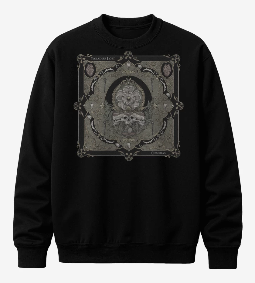 Poleron polo Negro de Paradise Lost Obsidian