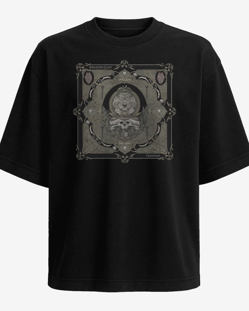 Polera Oversize Paradise Lost Obsidian