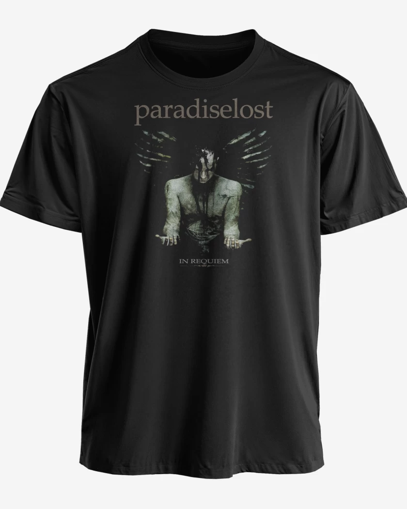 Polera premium Negro de Paradise Lost In Requiem