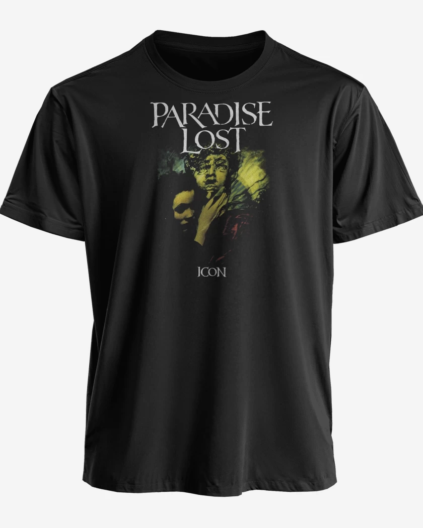 Polera premium Negro de Paradise Lost Icon v2