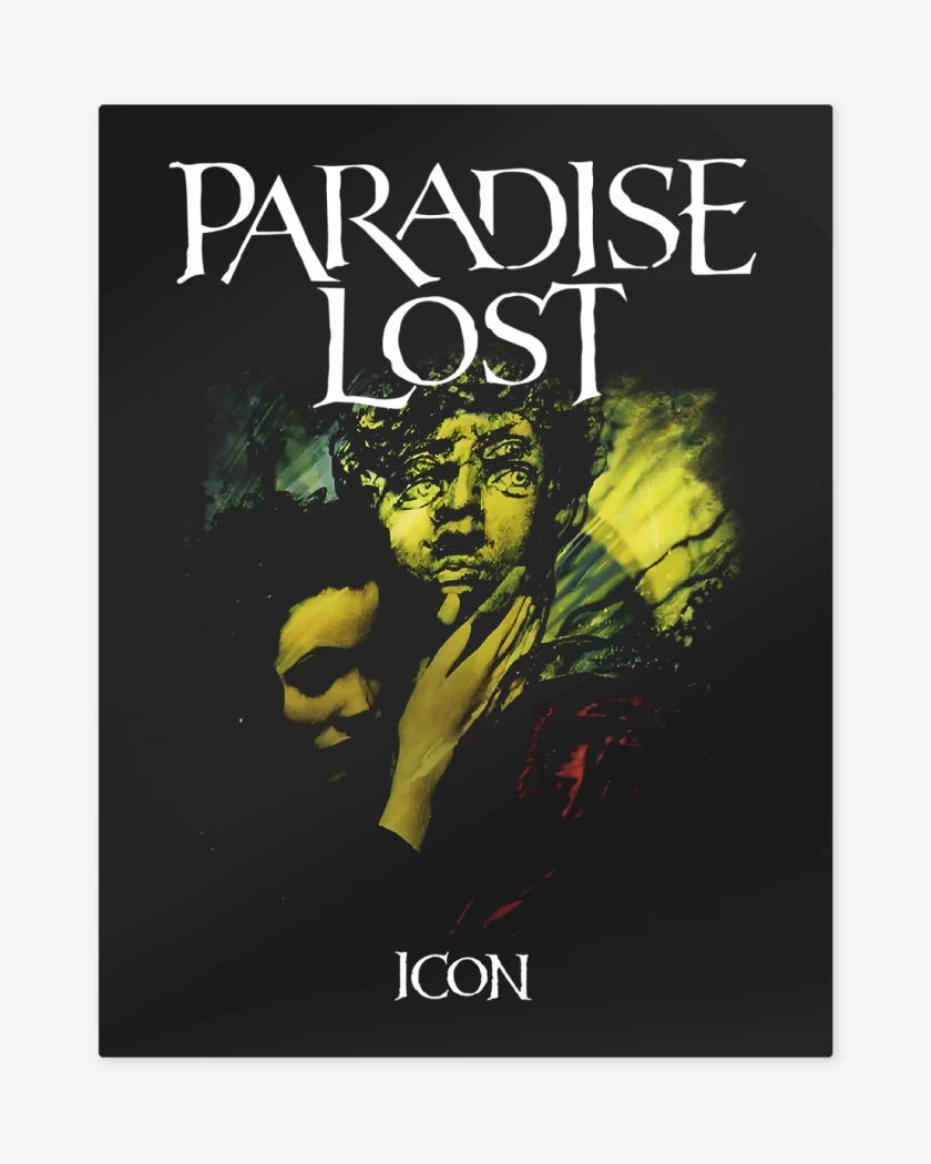 Print metalico Negro de Paradise Lost Icon v2