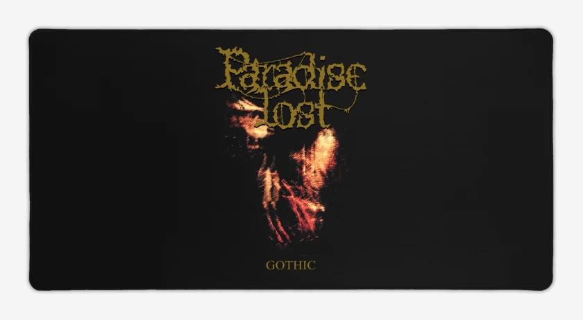 Mouse pad Gamer Negro de Paradise Lost Gothic
