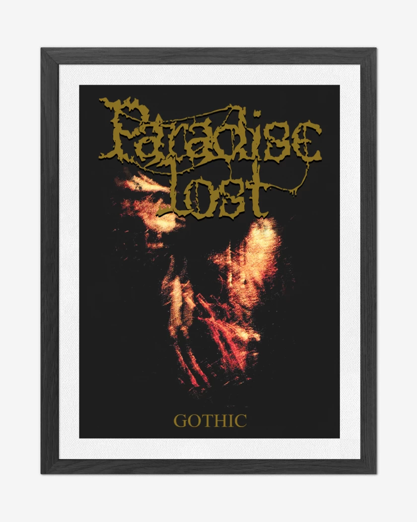 Cuadro decorativo Negro de Paradise Lost Gothic