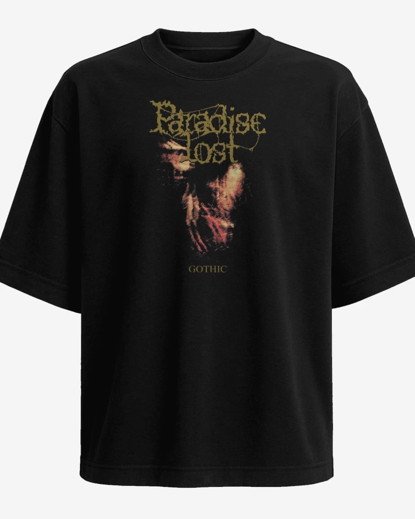 Polera Oversize Paradise Lost Gothic