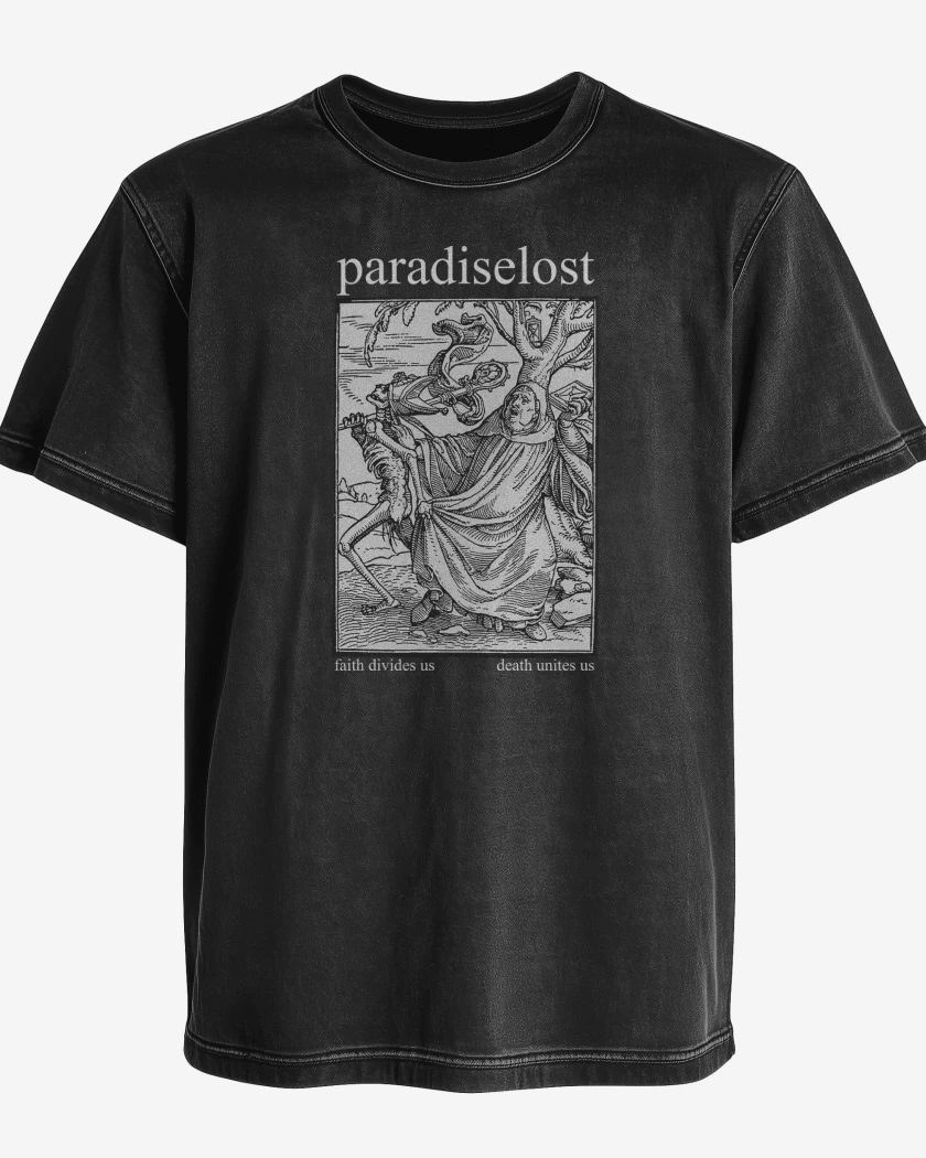 Polera desgastada Paradise Lost Faith Divides Us