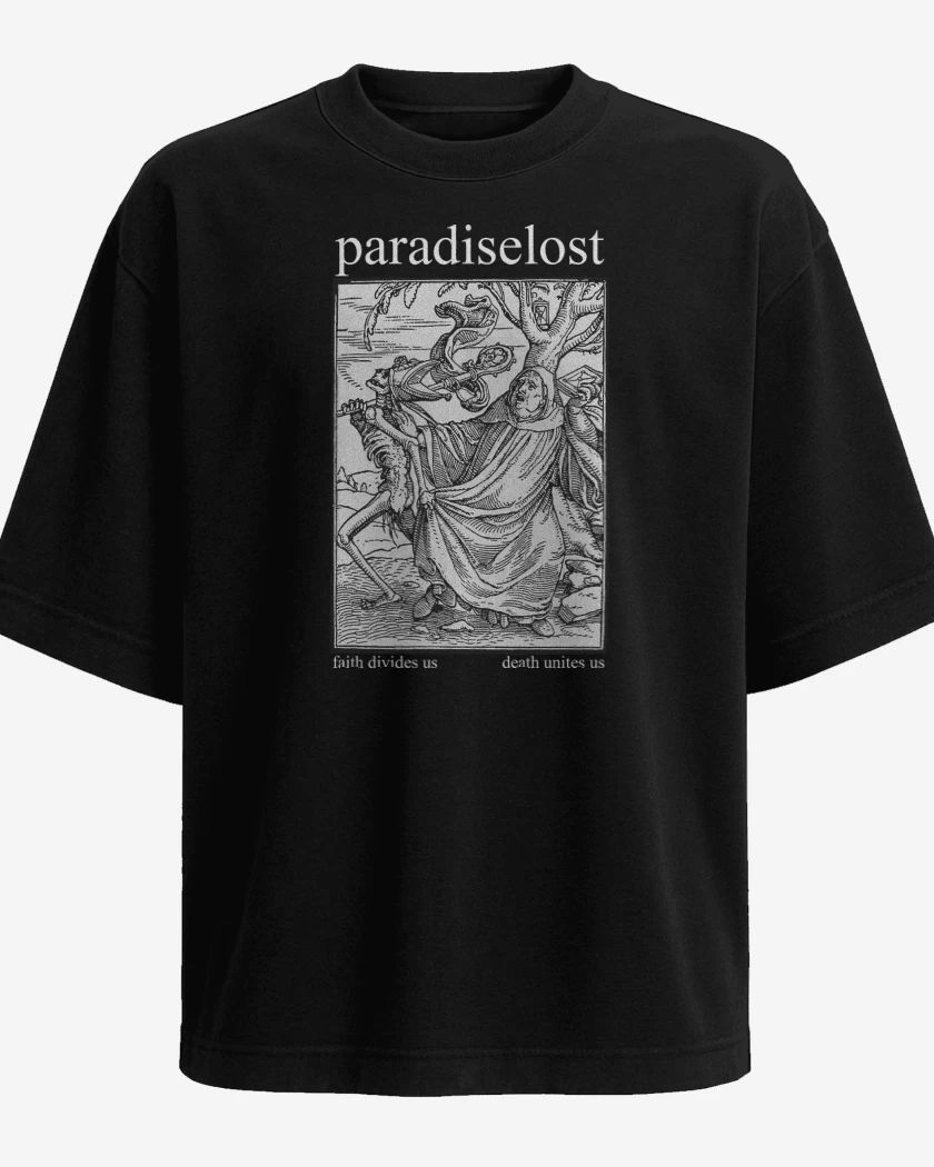 Polera Oversize Paradise Lost Faith Divides Us