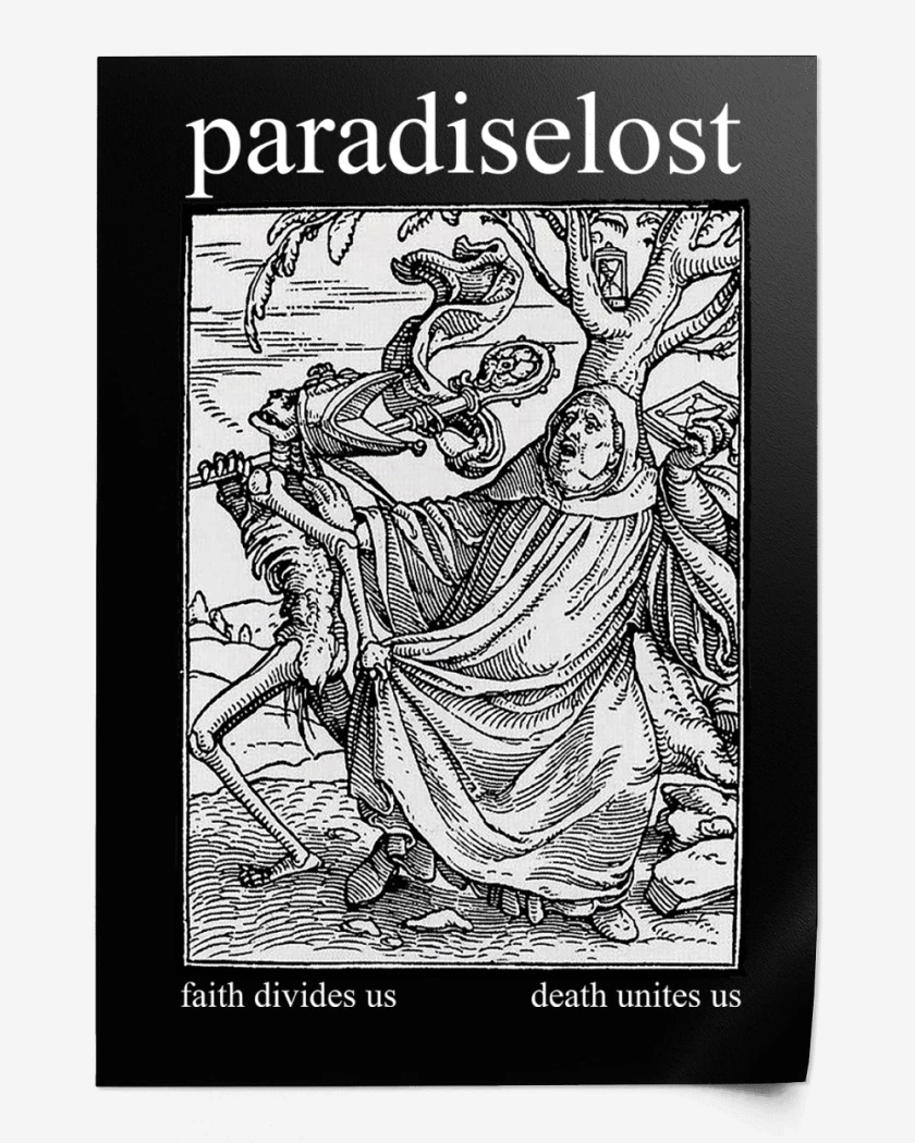 Print Paradise Lost Faith Divides Us
