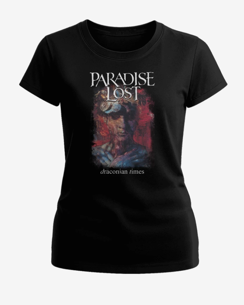 Polera de Mujer Negro de Paradise Lost Draconian Times