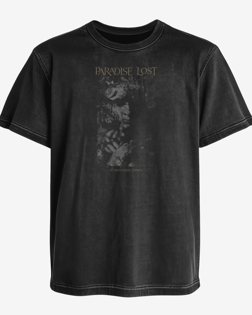 Polera desgastada Paradise Lost Draconian Times v2