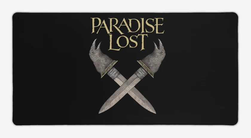 Mouse pad Gamer Negro de Paradise Lost Dagas