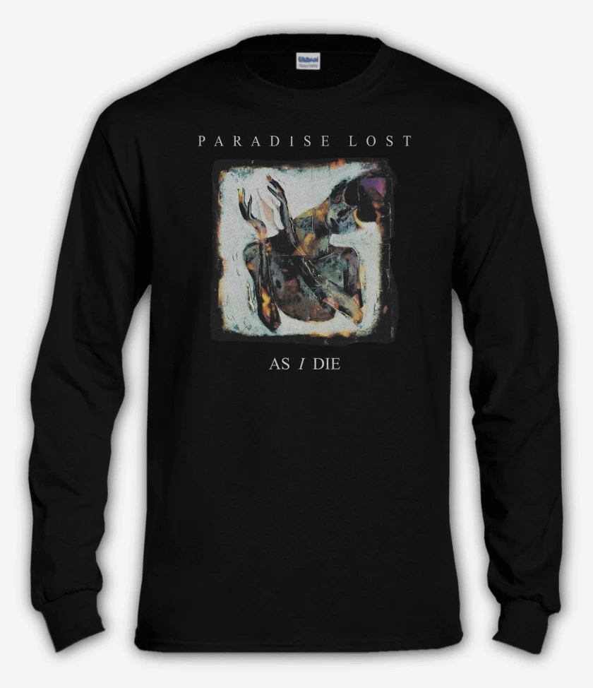 Polera manga larga Negro de Paradise Lost As I Die