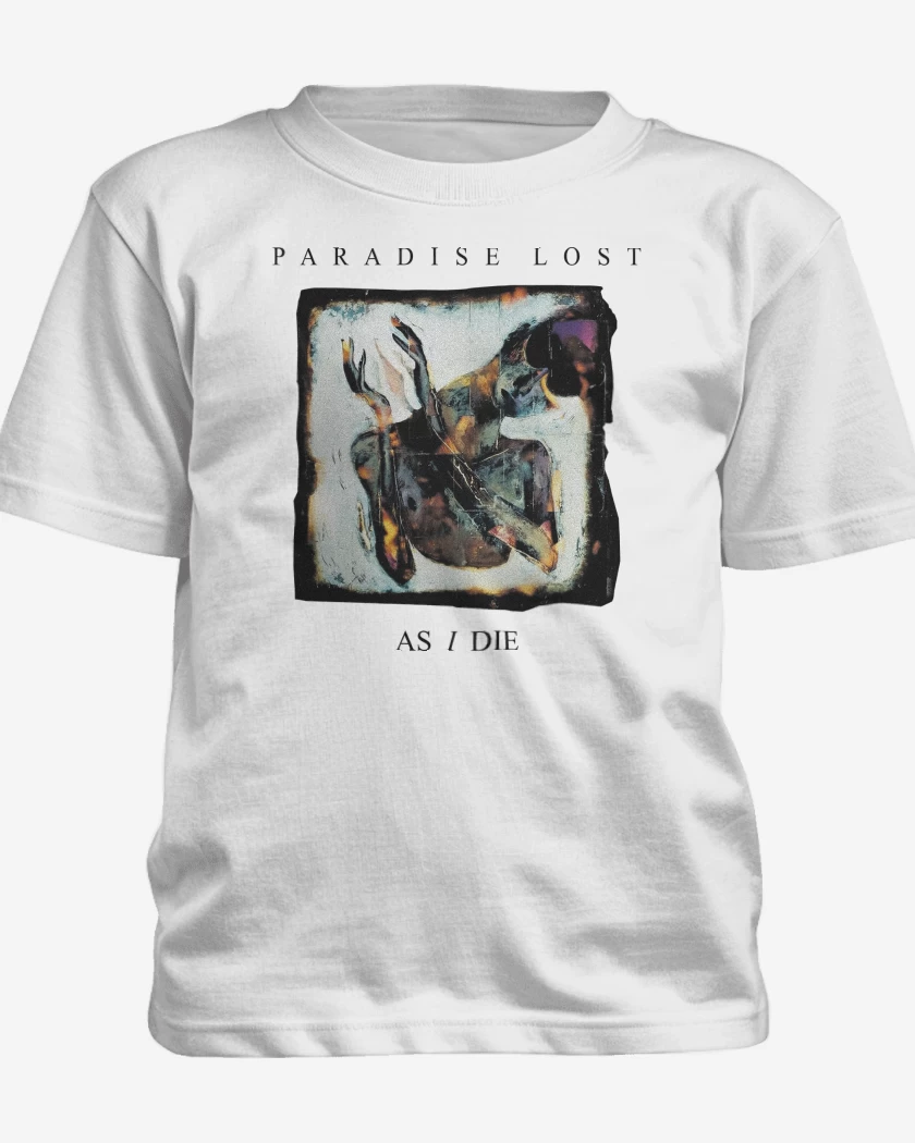 Polera de niño Blanco de Paradise Lost As I Die B