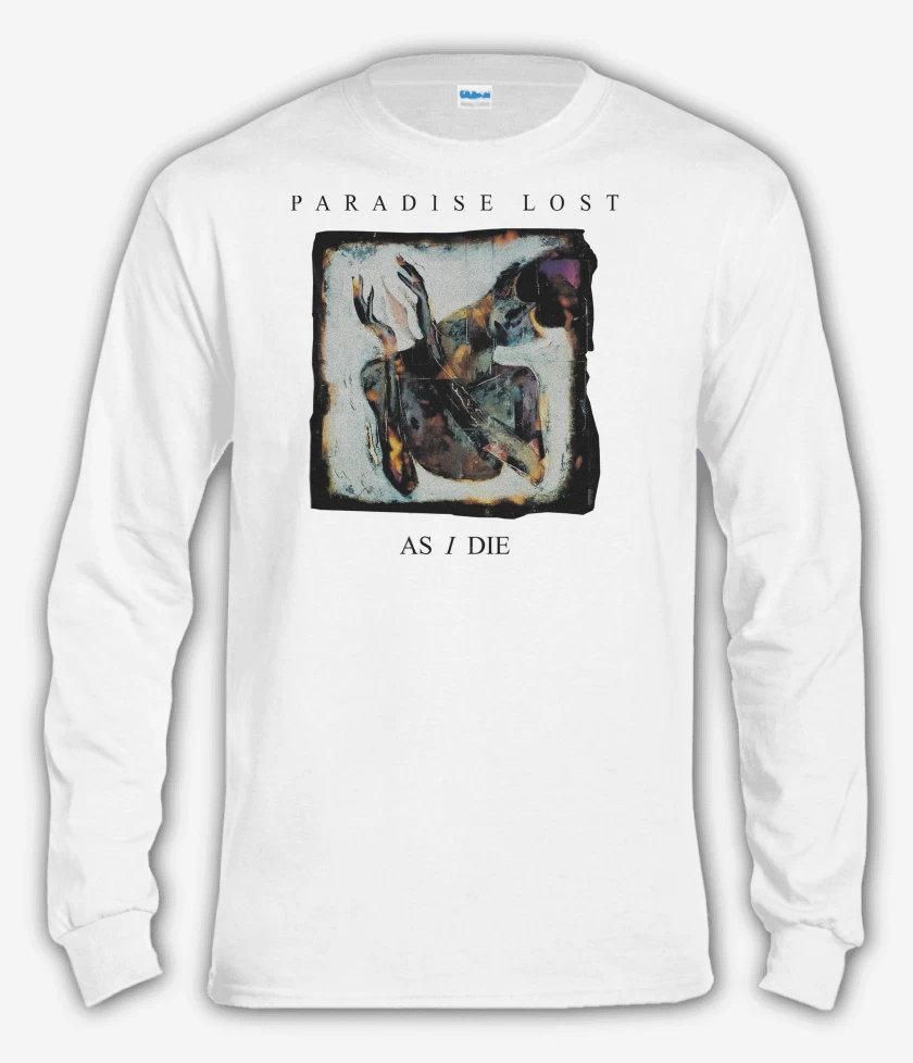 Polera manga larga Blanco de Paradise Lost As I Die B