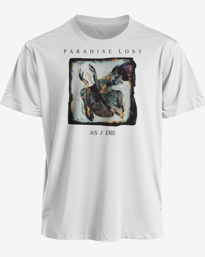 Polera premium Blanco de Paradise Lost As I Die B