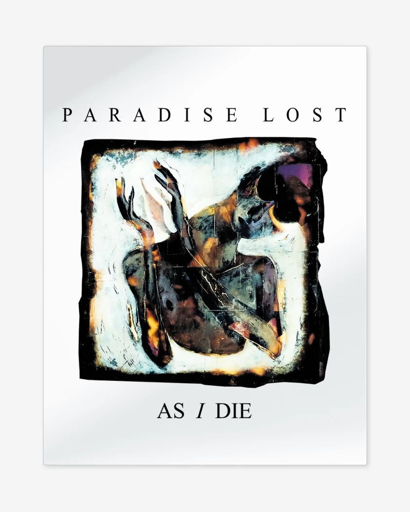 Print metalico Blanco de Paradise Lost As I Die B