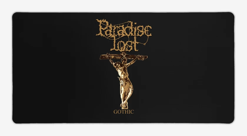 Mouse pad Gamer Negro de Paradise Lost Gothic v2