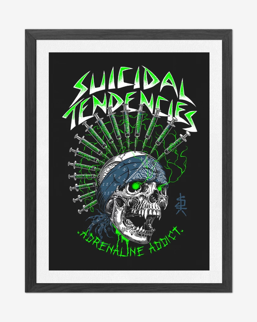 Cuadro decorativo Suicidal Tendencies Adrenaline Addict