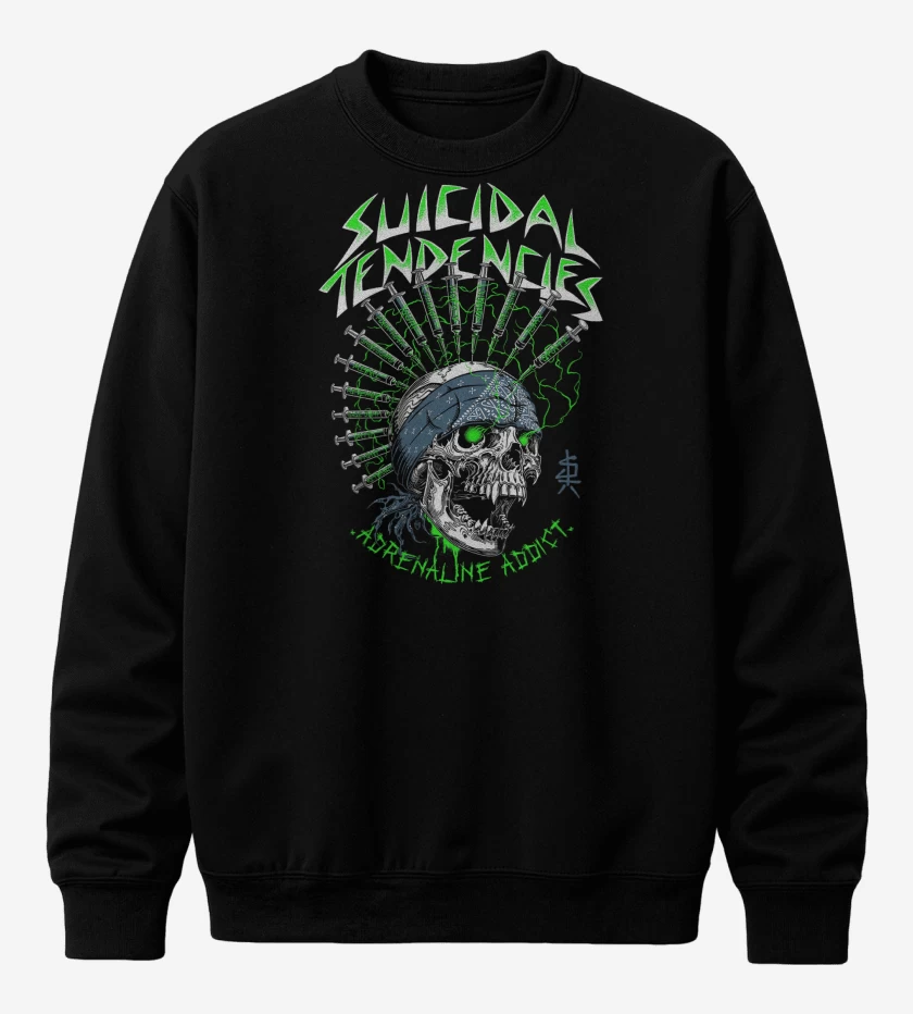 Poleron polo Suicidal Tendencies Adrenaline Addict