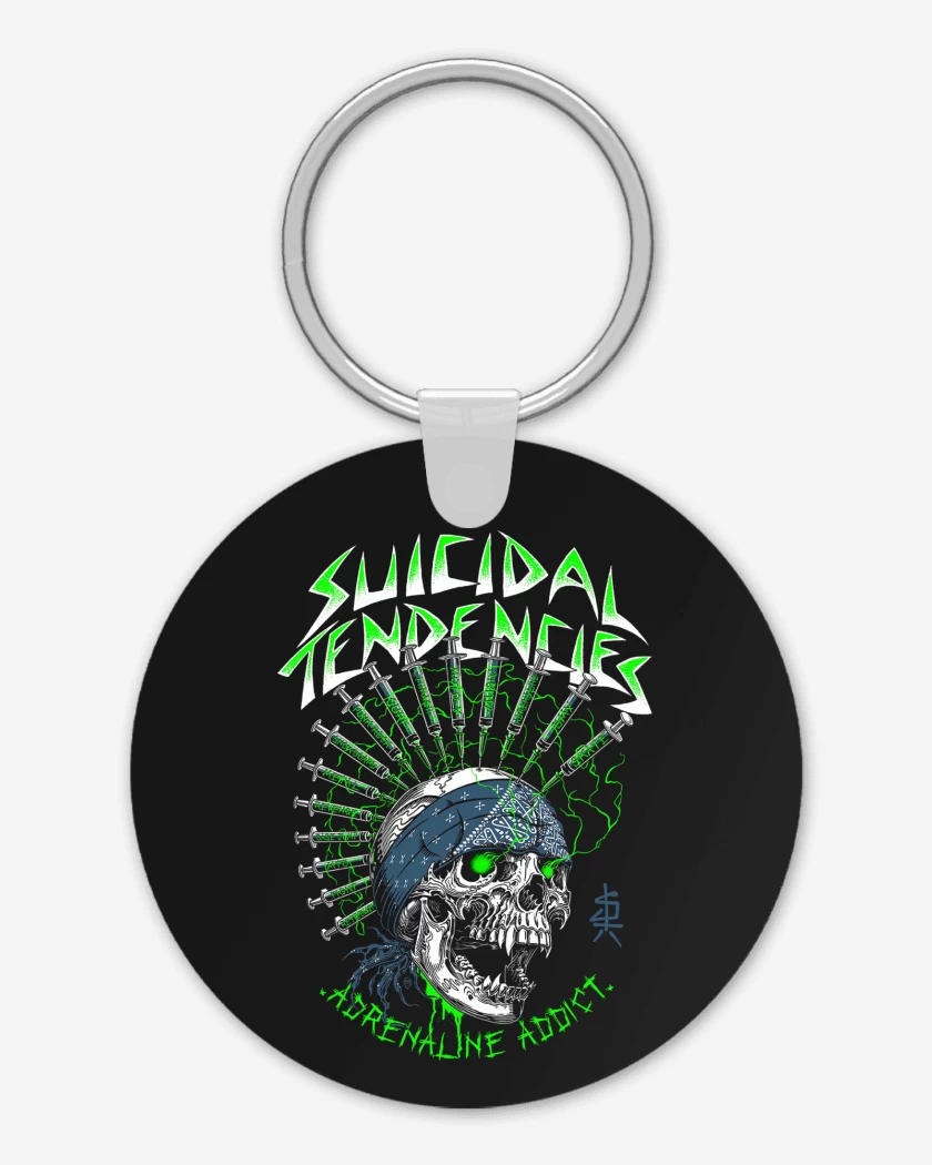 Llavero Suicidal Tendencies Adrenaline Addict