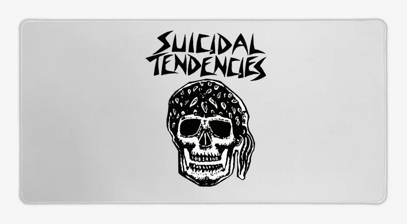 Mouse pad Gamer Blanco de Suicidal Tendencies Demos