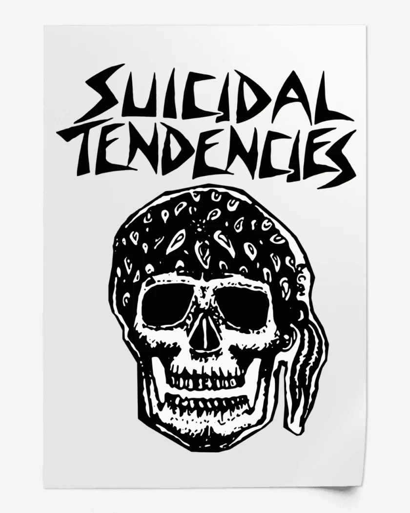 Print Suicidal Tendencies Demos