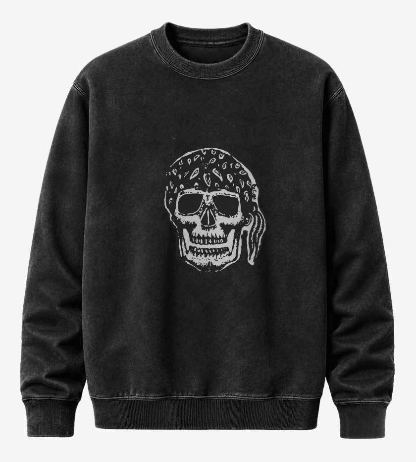 Poleron Polo Acid Wash Negro de Suicidal Tendencies Demos