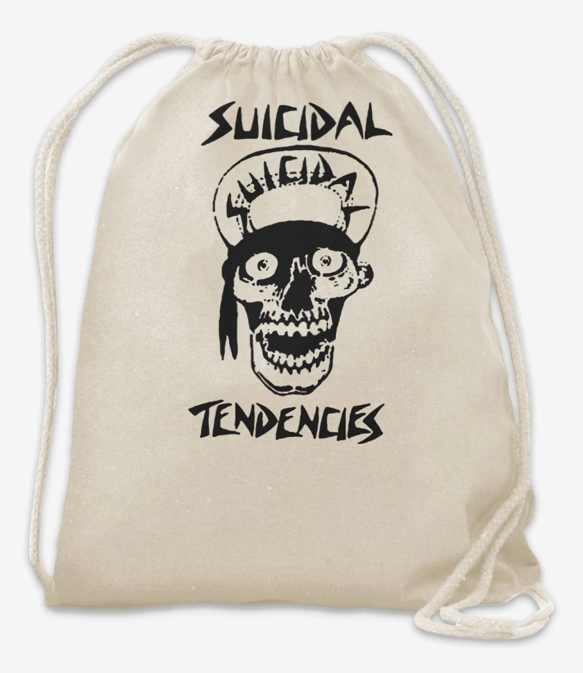 Mochila Blanco de Suicidal Tendencies Suicidal Skull