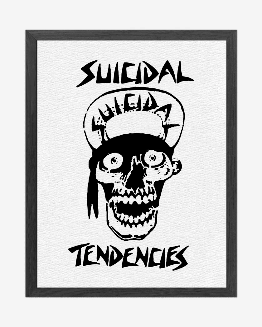 Cuadro decorativo Blanco de Suicidal Tendencies Suicidal Skull
