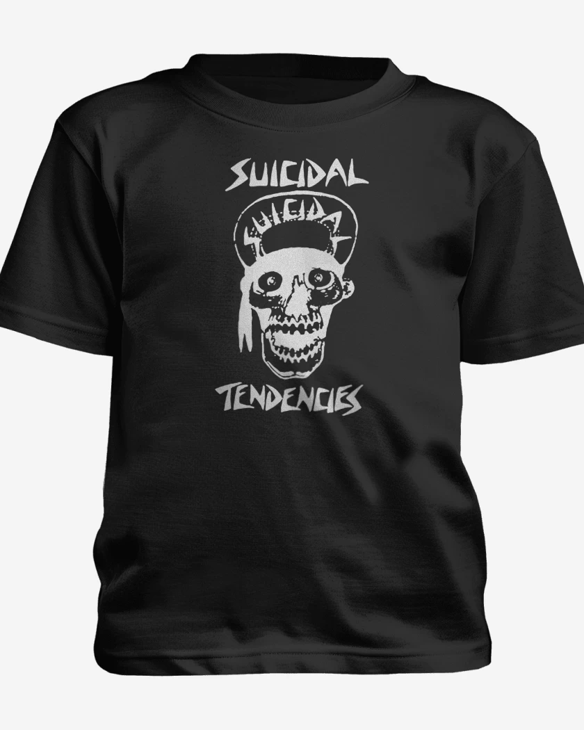 Polera de niño Negro de Suicidal Tendencies Suicidal Skull B