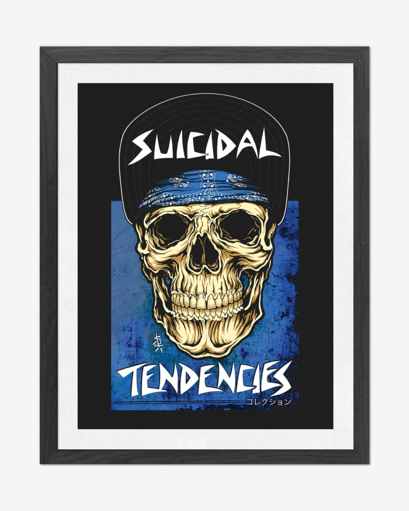 Cuadro decorativo Suicidal Tendencies ST Skull