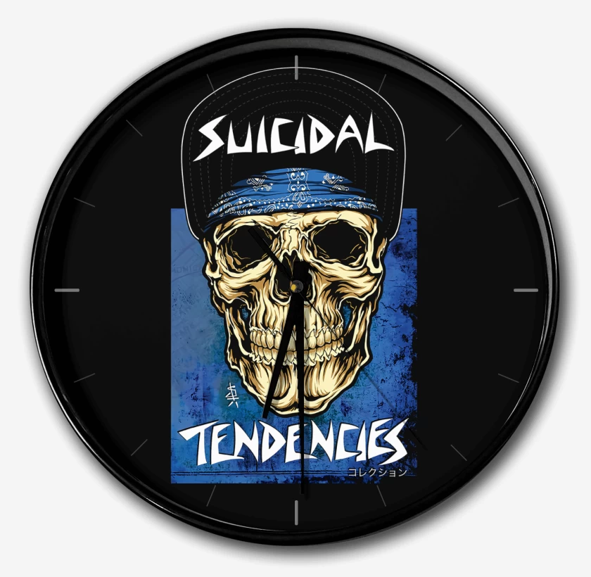 Reloj Negro de Suicidal Tendencies ST Skull