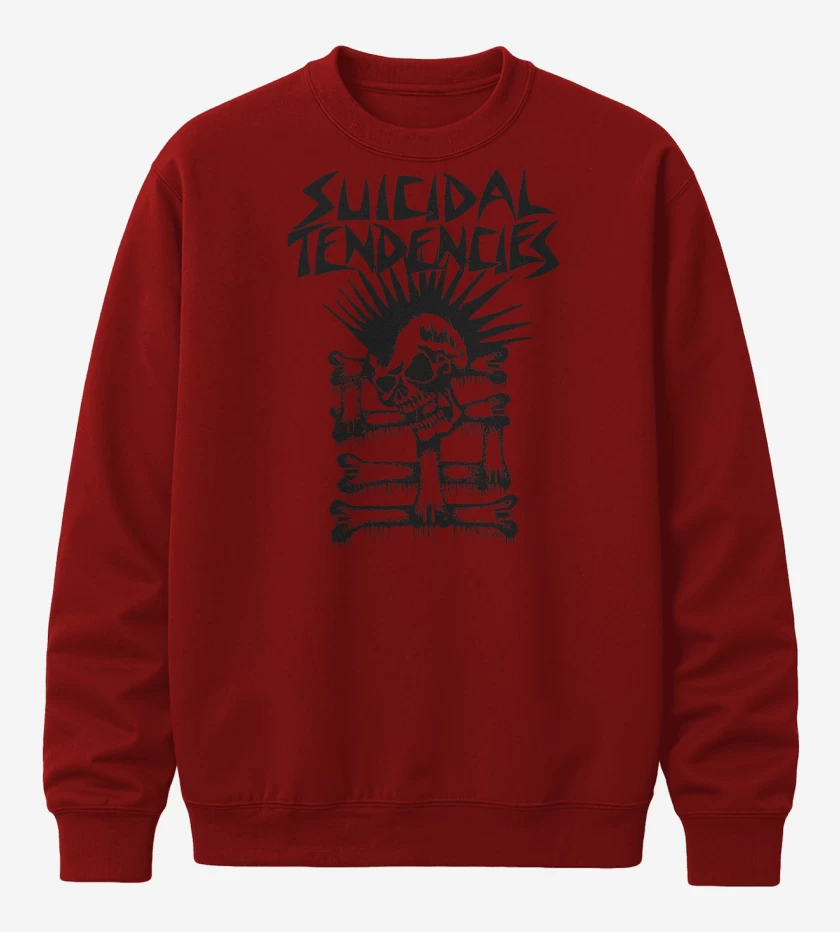 Poleron polo Suicidal Tendencies Calavera