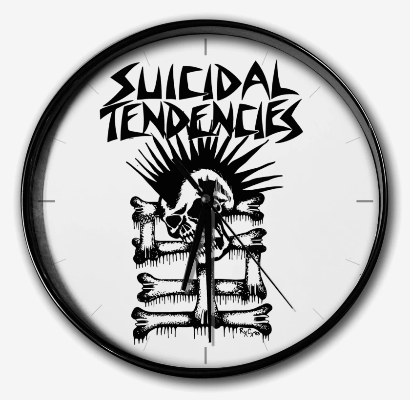 Reloj Blanco de Suicidal Tendencies Calavera