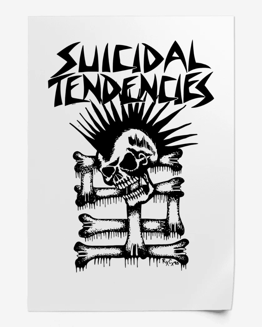 Print Suicidal Tendencies Calavera