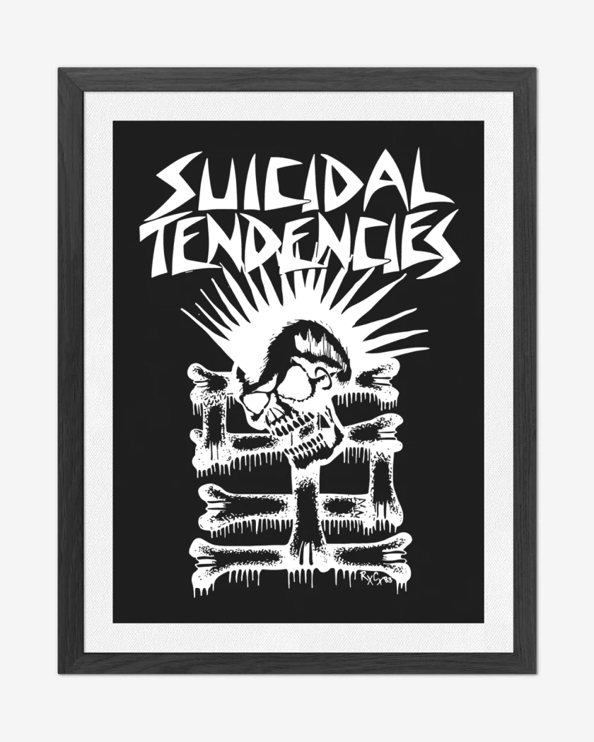 Cuadro decorativo Suicidal Tendencies Calavera B