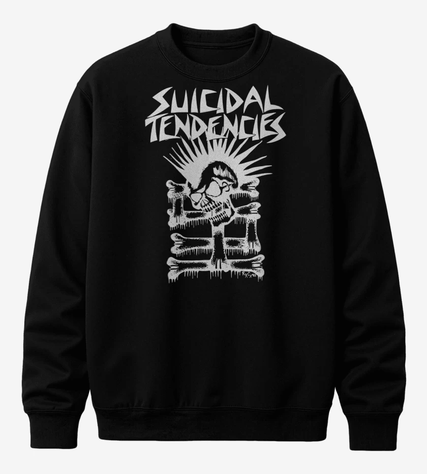 Poleron polo Suicidal Tendencies Calavera B