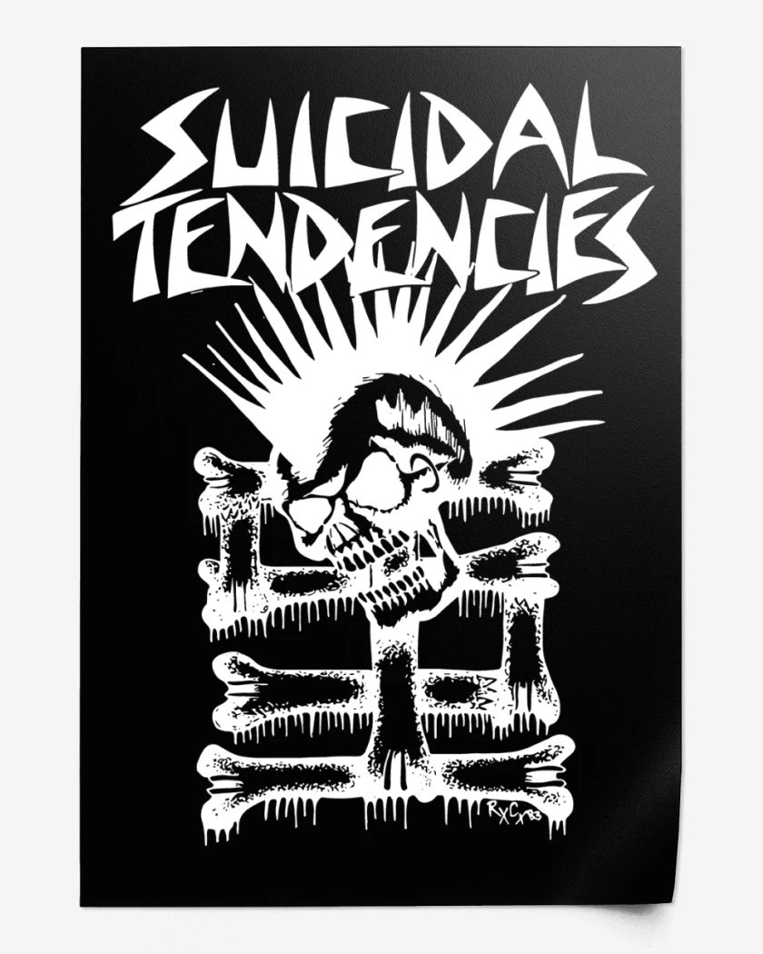 Print Suicidal Tendencies Calavera B