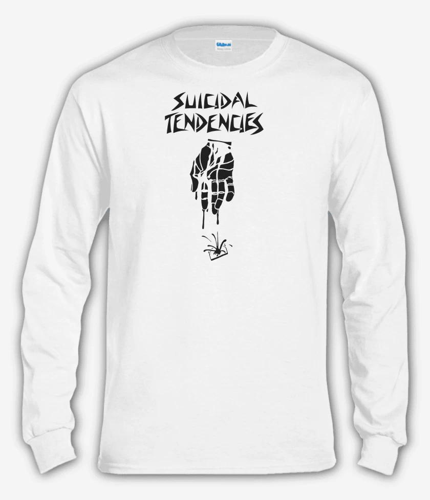Polera manga larga Blanco de Suicidal Tendencies Prime Cuts n