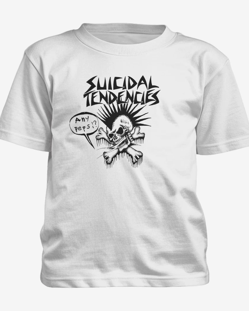 Polera de niño Blanco de Suicidal Tendencies Any Pepsi