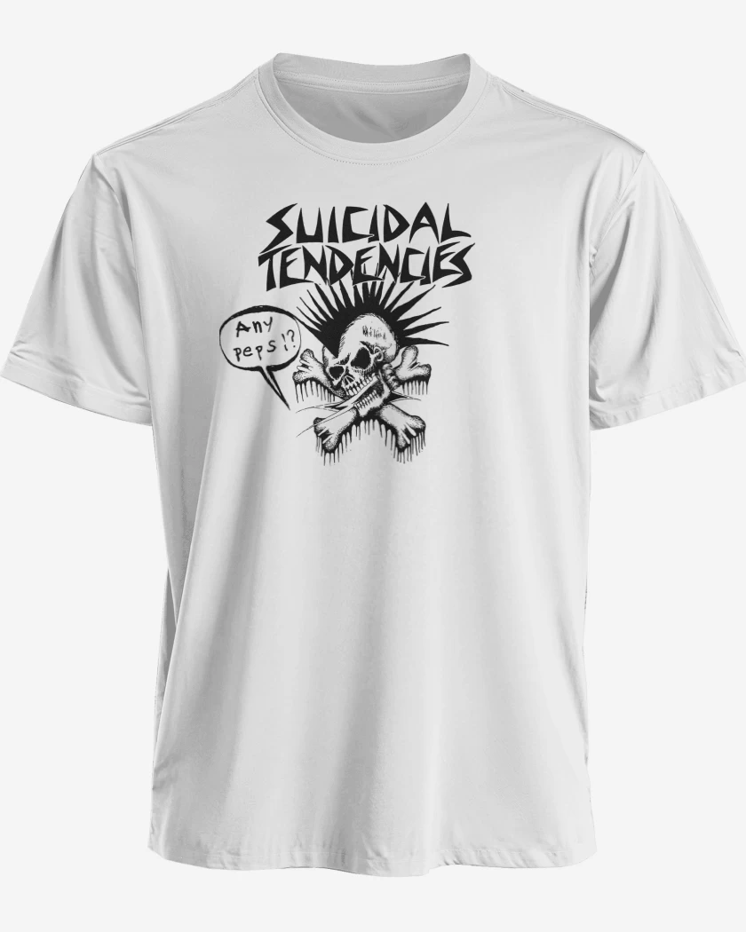 Polera premium Blanco de Suicidal Tendencies Any Pepsi