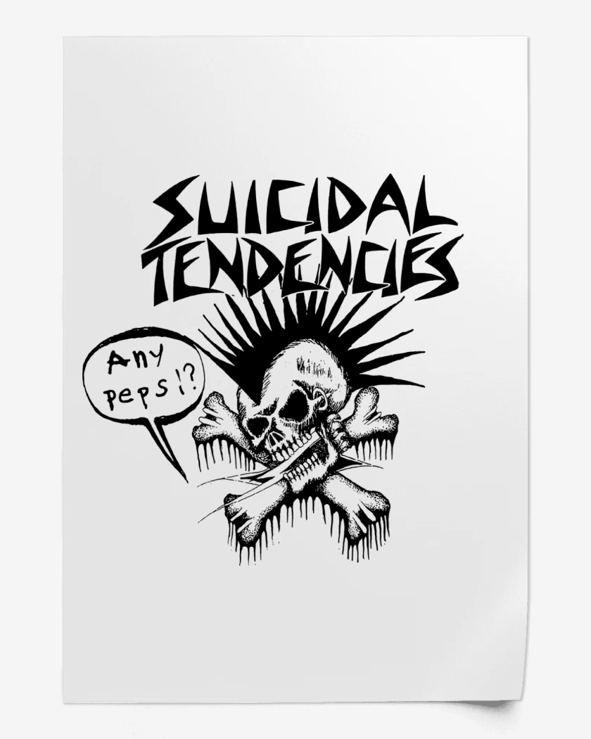 Print Suicidal Tendencies Any Pepsi